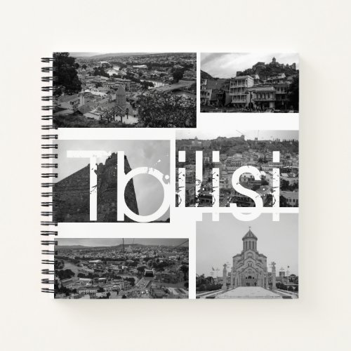 Tbilisi Georgia Architecture City Collage Notebook