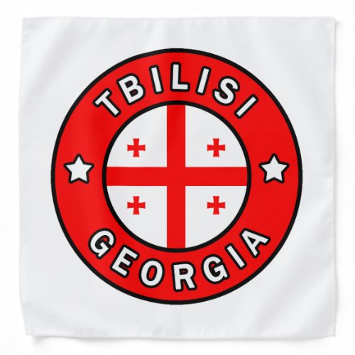 Tbilisi Georgia Bandana