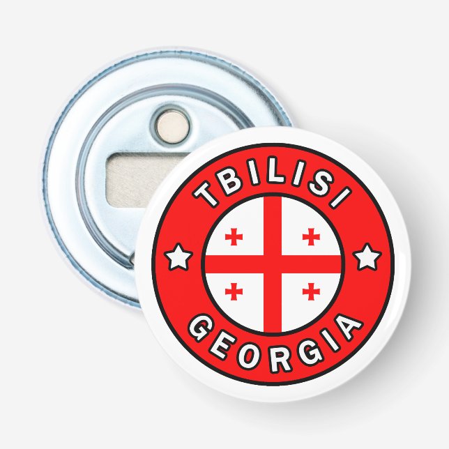 Tbilisi Georgia Bottle Opener (Front)