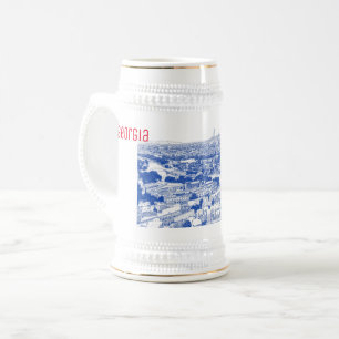 Tbilisi Georgia Cityscape Street Architecture Beer Stein