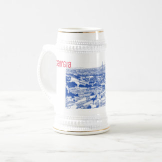 Tbilisi Georgia Cityscape Street Architecture Beer Stein