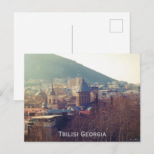 Tbilisi Georgia Holiday Postcard (Front/Back)