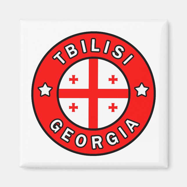 Tbilisi Georgia Magnet (Front)