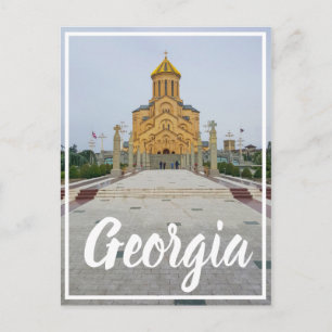 Tbilisi Georgia Sameba The Holy Trinity Cathedral Postcard