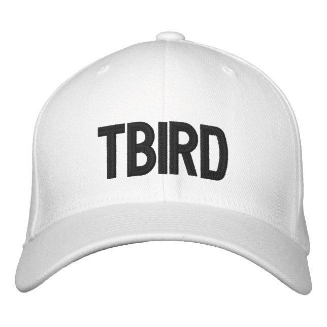 TBIRD EMBRODIERY  EMBROIDERED BASEBALL CAP (Front)