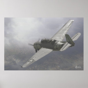 TBM-3E Avenger Poster