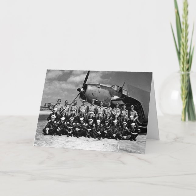 TBM-71 Graduation at NAS Fort Lauderdale Card (Front)
