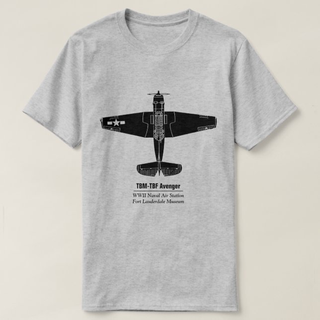 TBM-TBF AVENGER T-Shirt (Design Front)