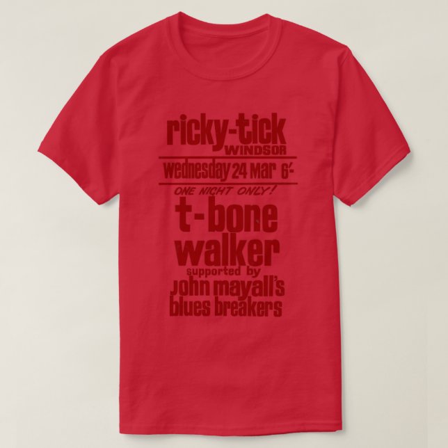 TBone Walker T-Shirt (Design Front)