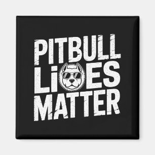 Tbull Lives - Ttie Lover Dog Love Pet Owner Magnet