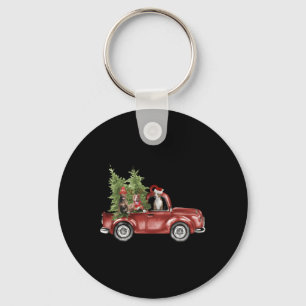 Tbull On Car Christmas Ornament Funny Xmas T Shirt Keychain