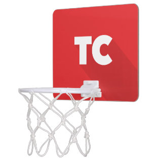 TC Logo Mini Basketball Hoop