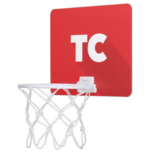 TC Logo Mini Basketball Hoop (Left)