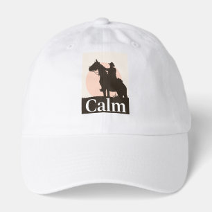 TCalm Horse Self Care Quote Hoodie - Minimalist Sl Hat