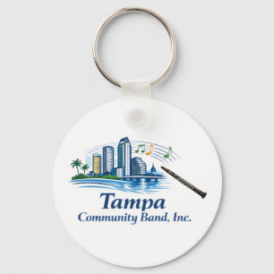 TCB Clarinet Logo Keychain