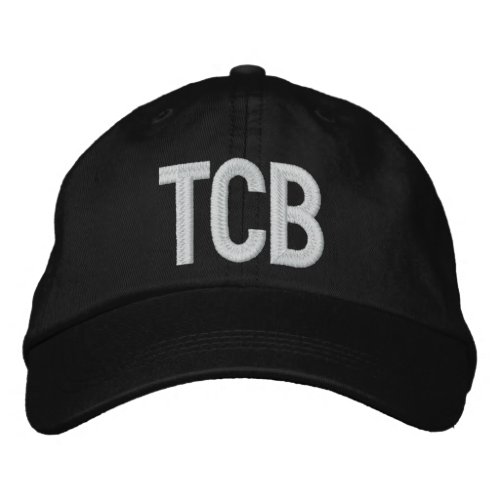 TCB EMBROIDERED BASEBALL CAP
