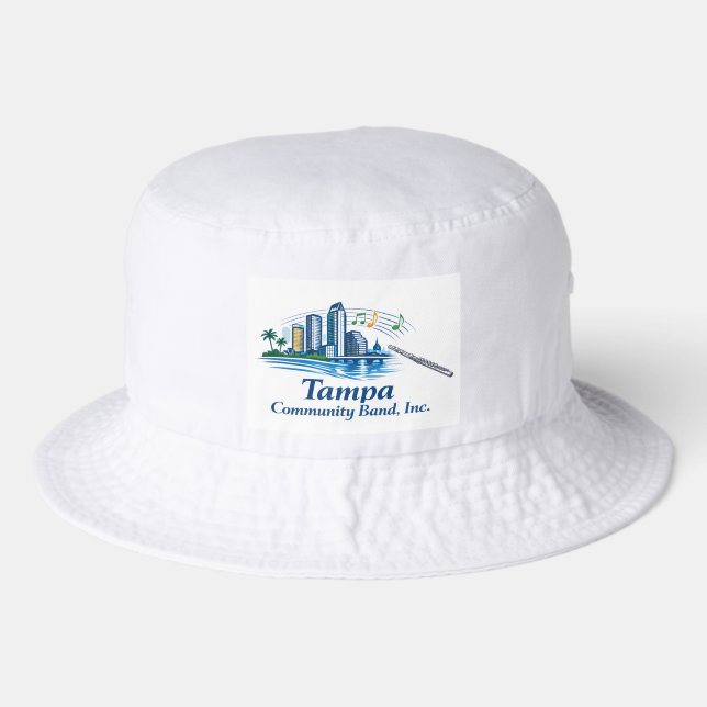 TCB Flute Logo Bucket Hat (Front)