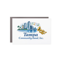 TCB Trumpet Logo Magnet