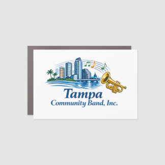 TCB Trumpet Logo Magnet