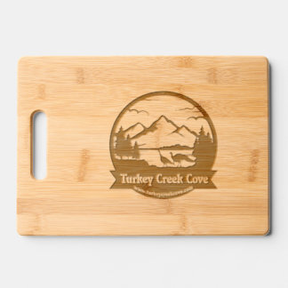 TCC logo cutting board