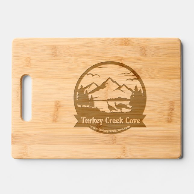 TCC logo cutting board (Front)