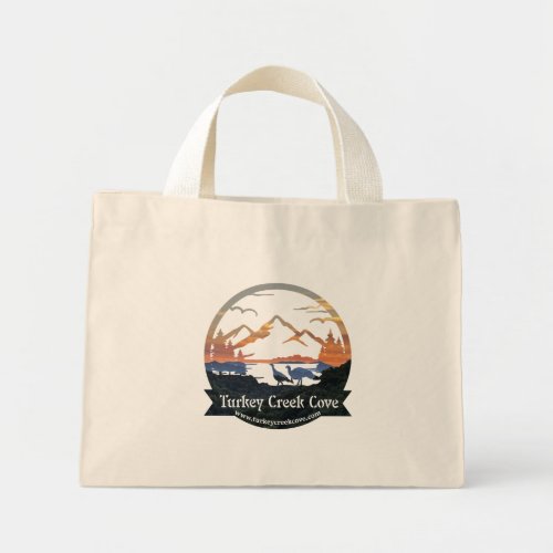 TCC logo worange sunset tote bag