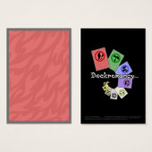 TCG Trading Card Template with Deckromancy Back (Front & Back)