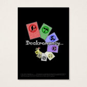 TCG Trading Card Template with Deckromancy Back (Back)