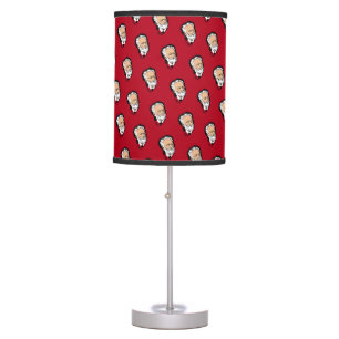 Tchaikovsky dark red table lamp