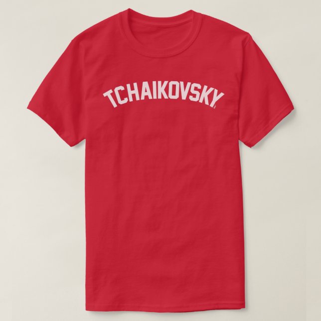 TCHAIKOVSKY EST  T-Shirt (Design Front)