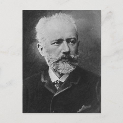 Tchaikovsky Photo Portrait Postcard
