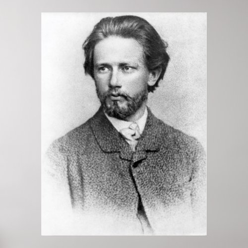 Tchaikovsky Portrait Poster