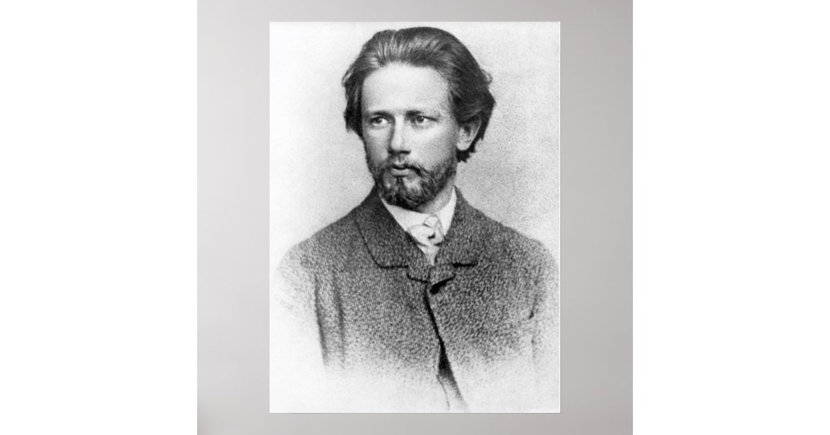 Tchaikovsky Portrait Poster | Zazzle