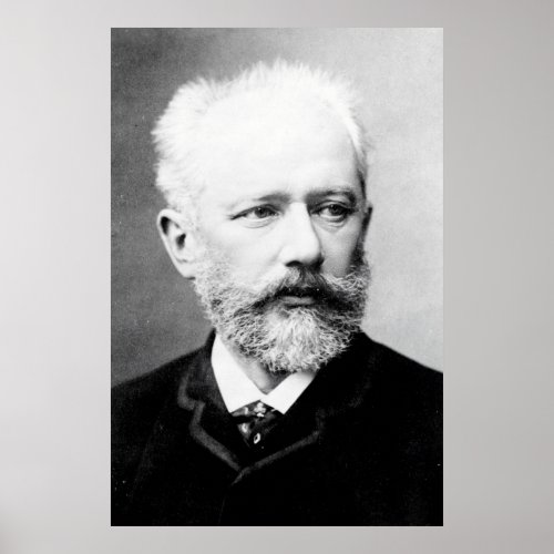 Tchaikovsky Portrait Poster