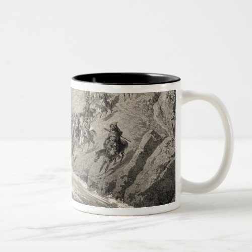 Tcherkersseians on a Raid near the Black Sea plat Two_Tone Coffee Mug