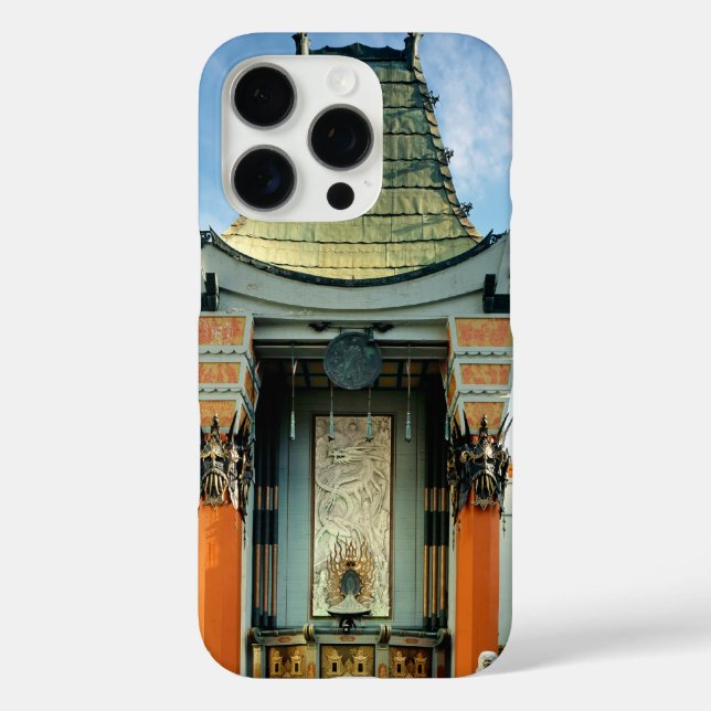 TCL Chinese Theatre Hollywood Case-Mate iPhone Case (Back)