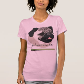 tclip2, Je t'aime mon bebe  - Customized T-Shirt