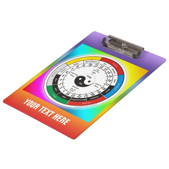 TCM Organuhr / organ clock Clipboard (Angled)