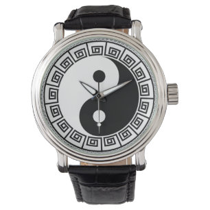 TCM Zen Balance Greek Key Watch