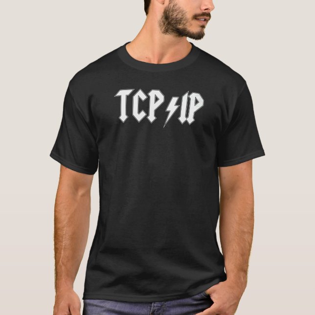 TCP IP tech week support computer System administr T-Shirt (Front)