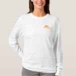 Tcs Sun Icon Women&#39;s Long Sleeved T-shirt at Zazzle