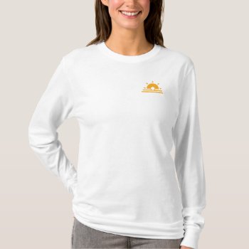 Tcs Sun Icon Women's Long Sleeved T-shirt by TCS_Ed_System at Zazzle