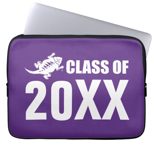 TCU Alumni Class Of Laptop Sleeve (Front)