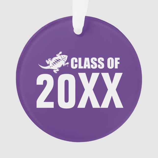 TCU Alumni Class Of Ornament (Front)