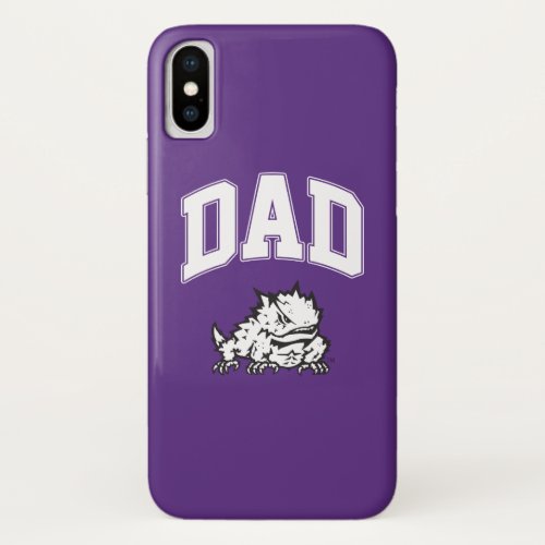 TCU Dad iPhone X Case