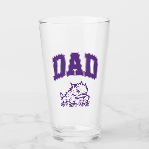 TCU Dad Glass