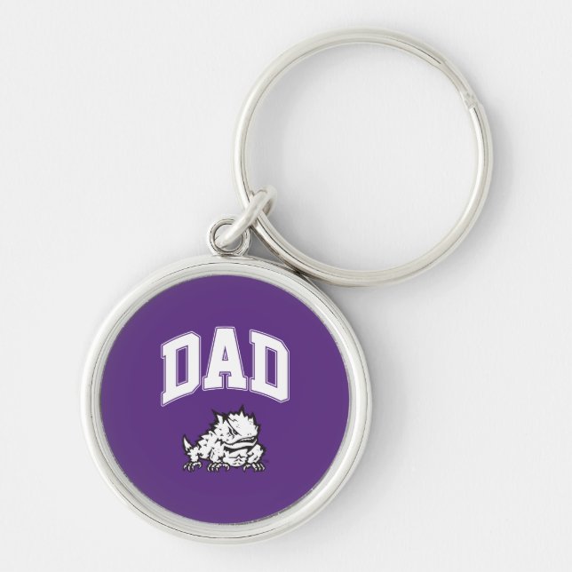 TCU Dad Keychain (Front)