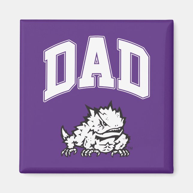 TCU Dad Magnet (Front)