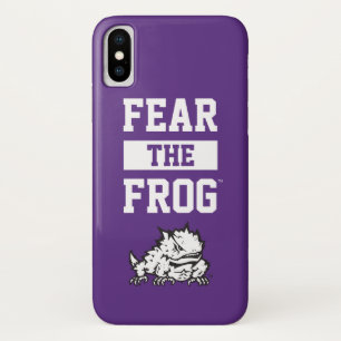TCU Fear The Frog iPhone X Case