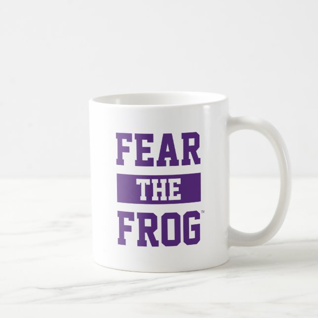 TCU Fear The Frog Coffee Mug (Right)